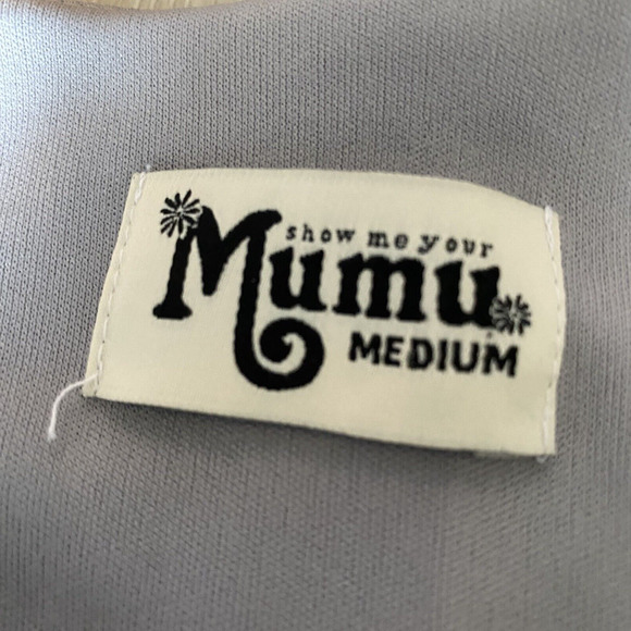 Show me Your Mumu Sophia MAXI DRESS Burgundy Red Flutter Sleeve Tie Chif… - Picture 6 of 7